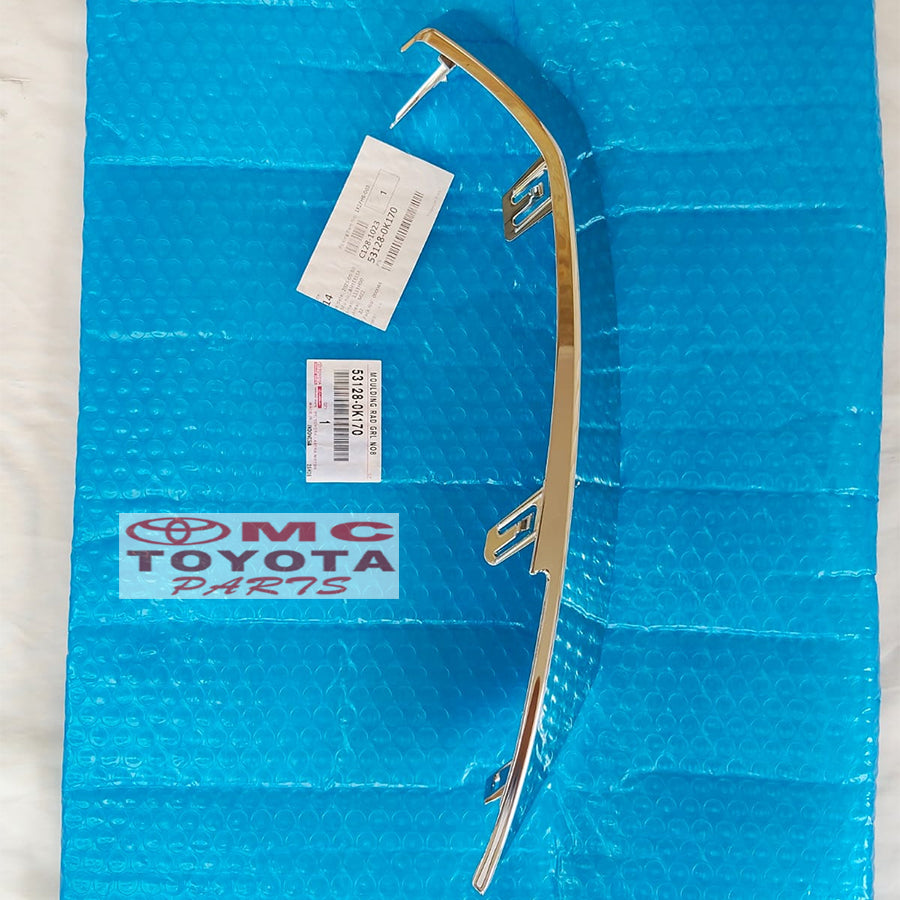 List Moulding Grille Radiator Fortuner List Depan Kanan Dan Kiri Crome Grill Fortuner VRZ Original 53127-0K170 53128-0K170