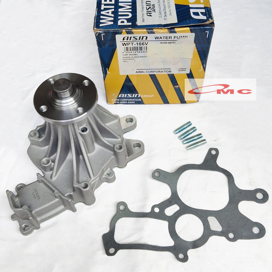 Water Pump Innova Diesel Fortuner Diesel  Hilux Aisin Original WPT-166V