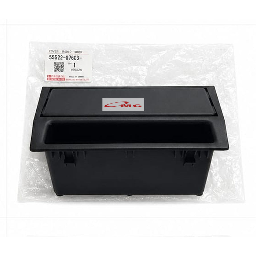 Cover Panel Tape Radio Tuner Daihatsu Taft GT Rocky Feroza Hiline Independent Original 55522-87603-000