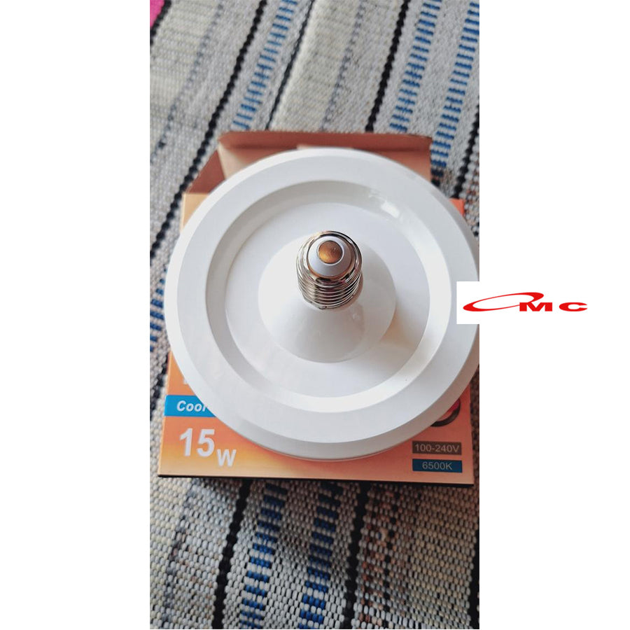 Eclat Lampu LED UFO Lamp 15W E27 Bohlam Lampu LED 15 Watt Cahaya Putih Bolam Lamp LED Bulb 15Watt 15 W CDL