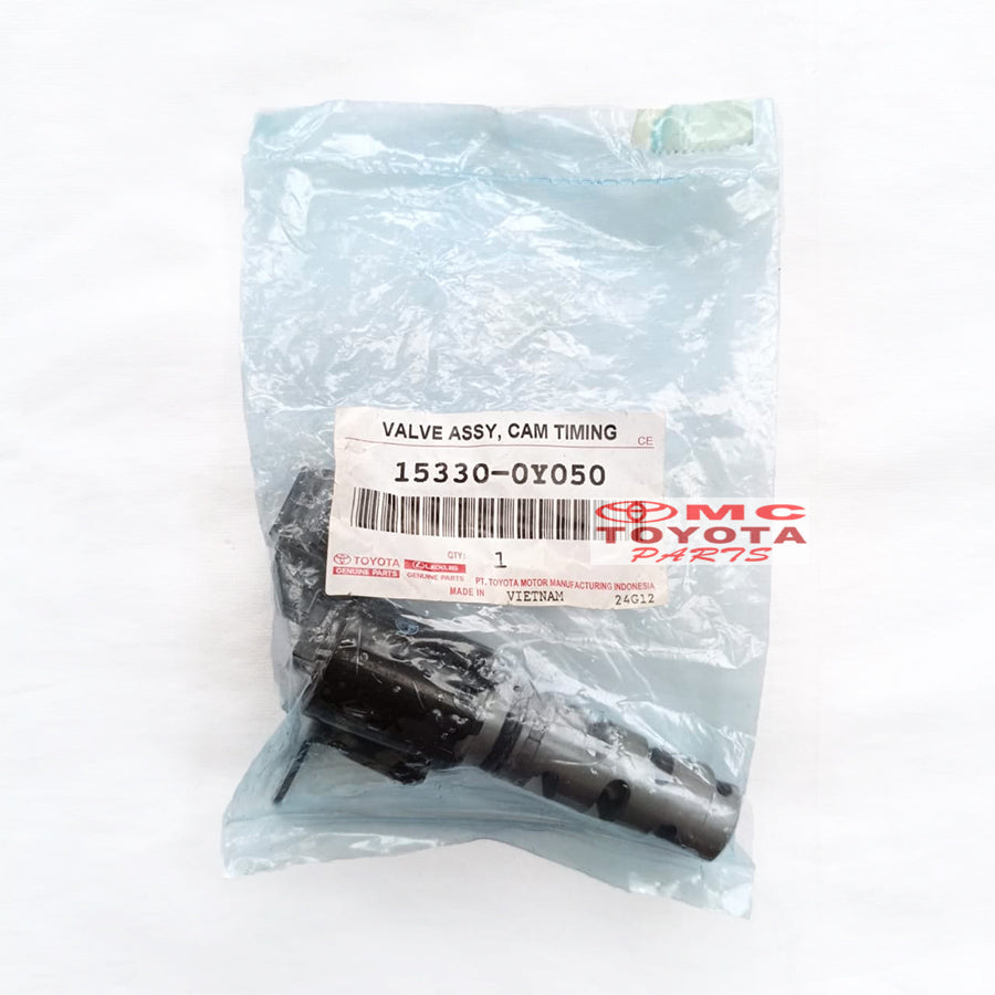 Sensor Cam Timing Dual VVTI Grand Avanza Xenia Veloz All New Rush Terios Calya Sigra Agya Ayla Sienta Yaris Vios Original 15330-0Y050 Sensor VVTI Sensor Oli OCV Oil Control Valve Cam Timing