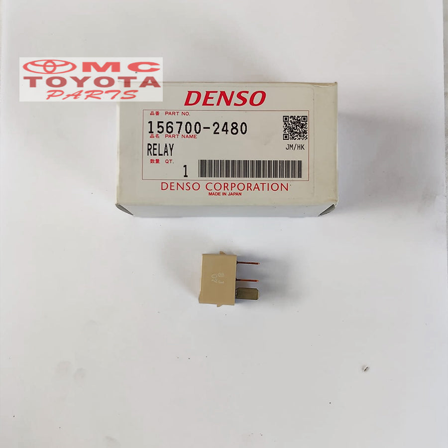 Relay 4 Kaki Relay Denso AVANZA K.4 12V 156700-2480 DENSO ORIGINAL Made In Japan