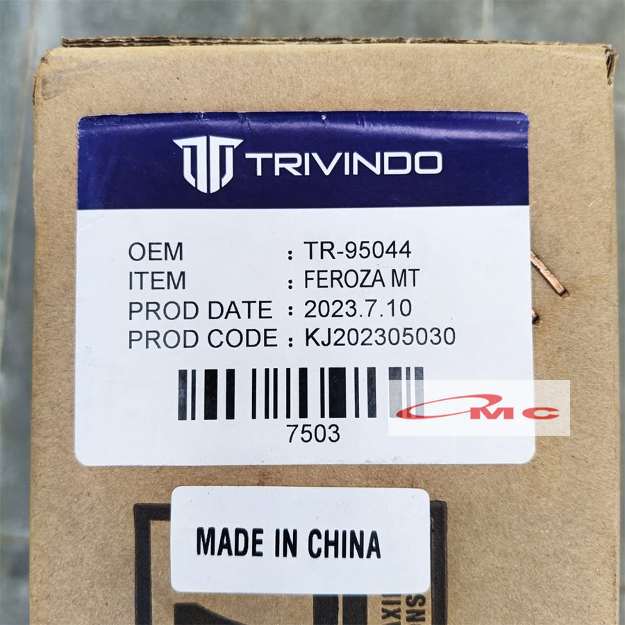Radiator Daihatsu Feroza Full Aluminium Manual Trivindo TR-95044 Radiator Assy Ferosa Almunium Alumunium MT