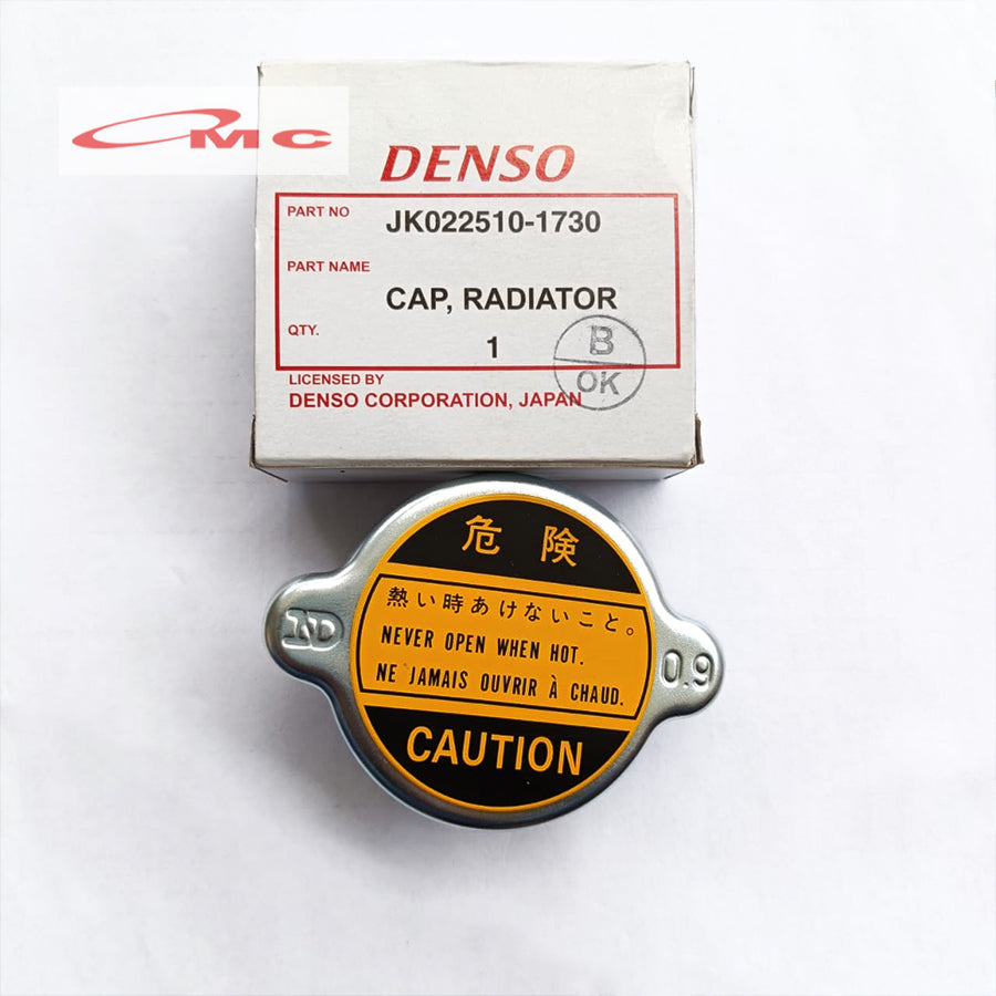 Tutup Cap Radiator Besar 0.9 Universal L300D Panther Old Fuso Hino Truk Colt Diesel Original Denso 022510-1730 Cap Tutup Radiator Cap Big Kap Radiator Model Karet JK022510-1730 Ori