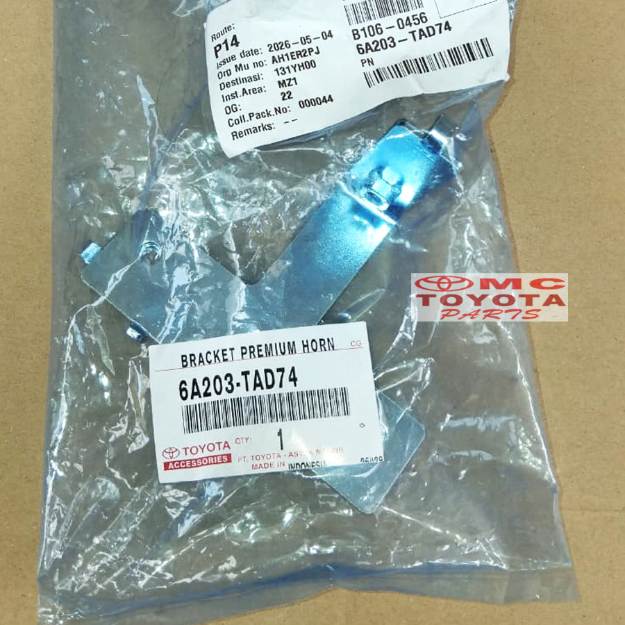 Bracket Dudukan Pegangan Klakson Keong Toyota Original 6A203-TAD74