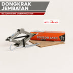 Dongkrak Mobil Model Jembatan REL Scissor Jack 1 Ton Universal DONGKRAK-1T-REL