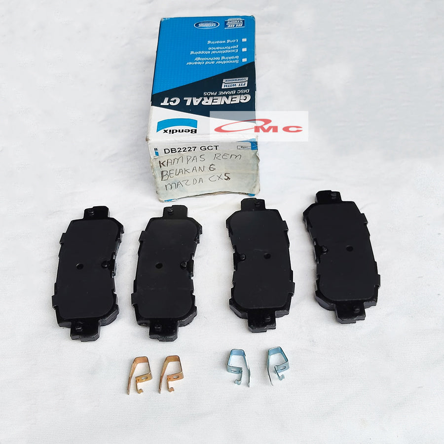 Kampas Rem Belakang Mazda CX5 Mazda 2 Skyactiv BENDIX Brake Pad DB 2227
