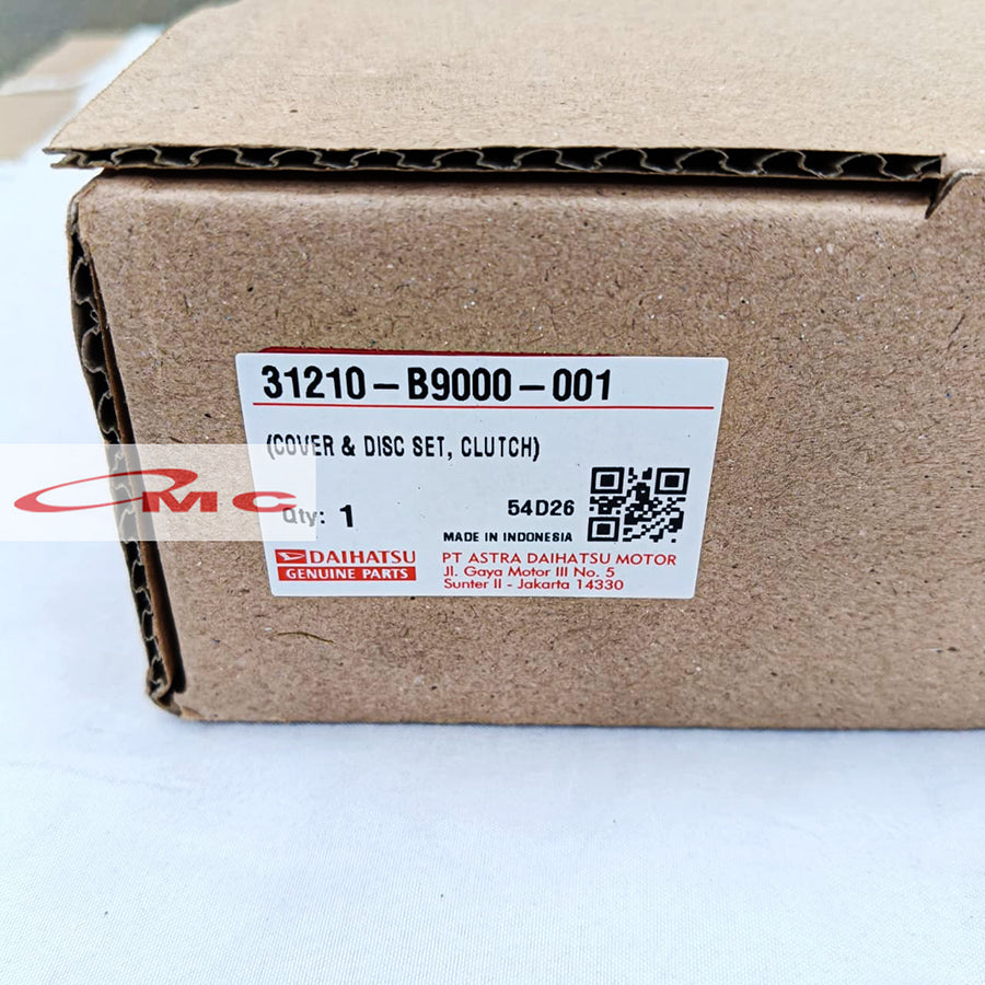 Kopling Set Agya Ayla 1.0 Sigra 1000cc Original 31210-B9000-001 Set Kopling Dekrup Cover Clutch Disc Disk