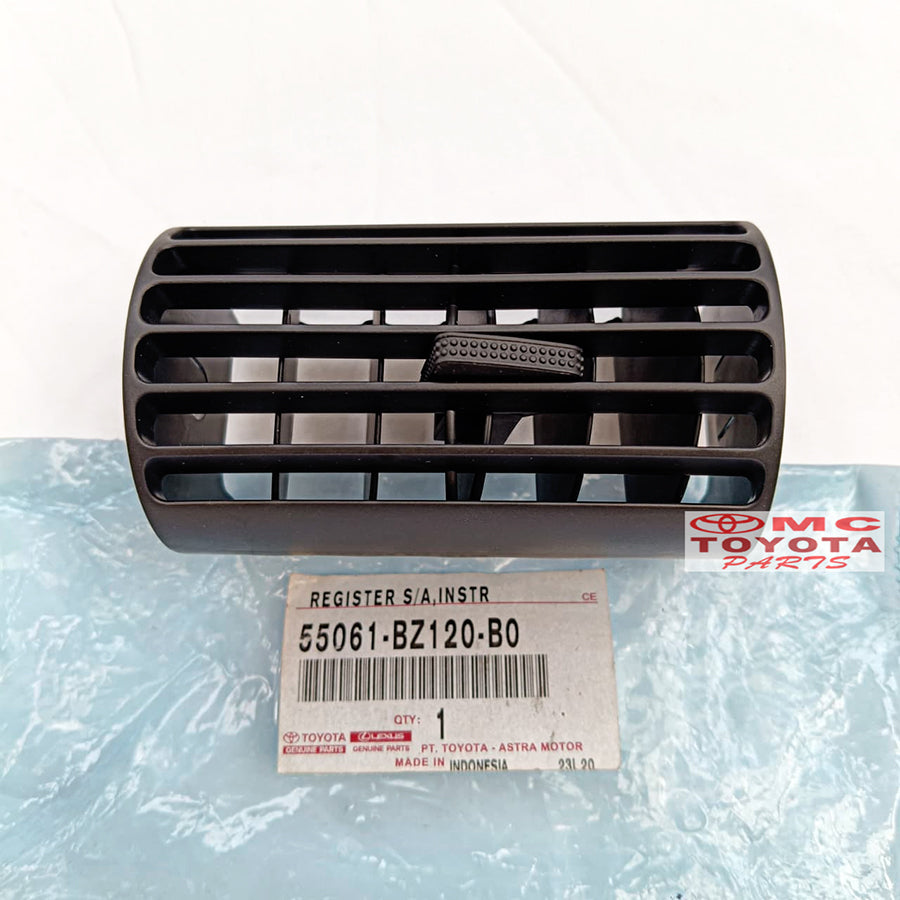 Grille Grill Gril Kisi-Kisi AC Depan Avanza Xenia Old 2006-2008 VVTI Original 55061-BZ120-B0 Grill Kisi Kisi Ac Depan Tengah