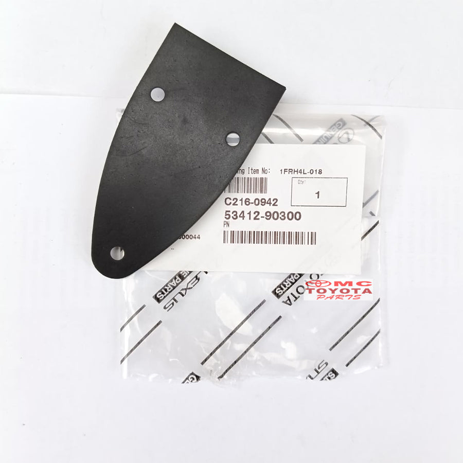 Karet Engsel Kap Mesin Hardtop 2F HJ40 & BJ40 Dudukan Depan Tatakan Cushion OriginaL  Toyota 53412-90300
