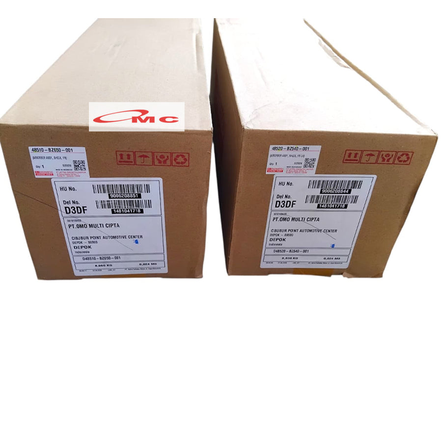Shock Absorber Breaker Breker Depan Kanan Kiri Rush Terios Tipe S matic AT Automatic Original daihatsu 48510-BZ650-001 48520-BZ540-001