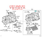 Motor Servo Ac Toyota Fortuner Kijang Innova Original 87106-0K080