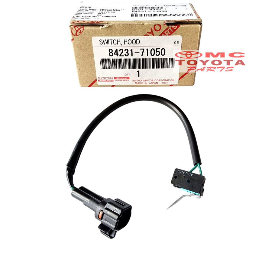 Switch Di Lock Kap Mesin Original Toyota Kijang Innova Fortuner Hilux 84231-71050 Switch Kap Mesin Swicth Cup Mesin Switch Hood Ori