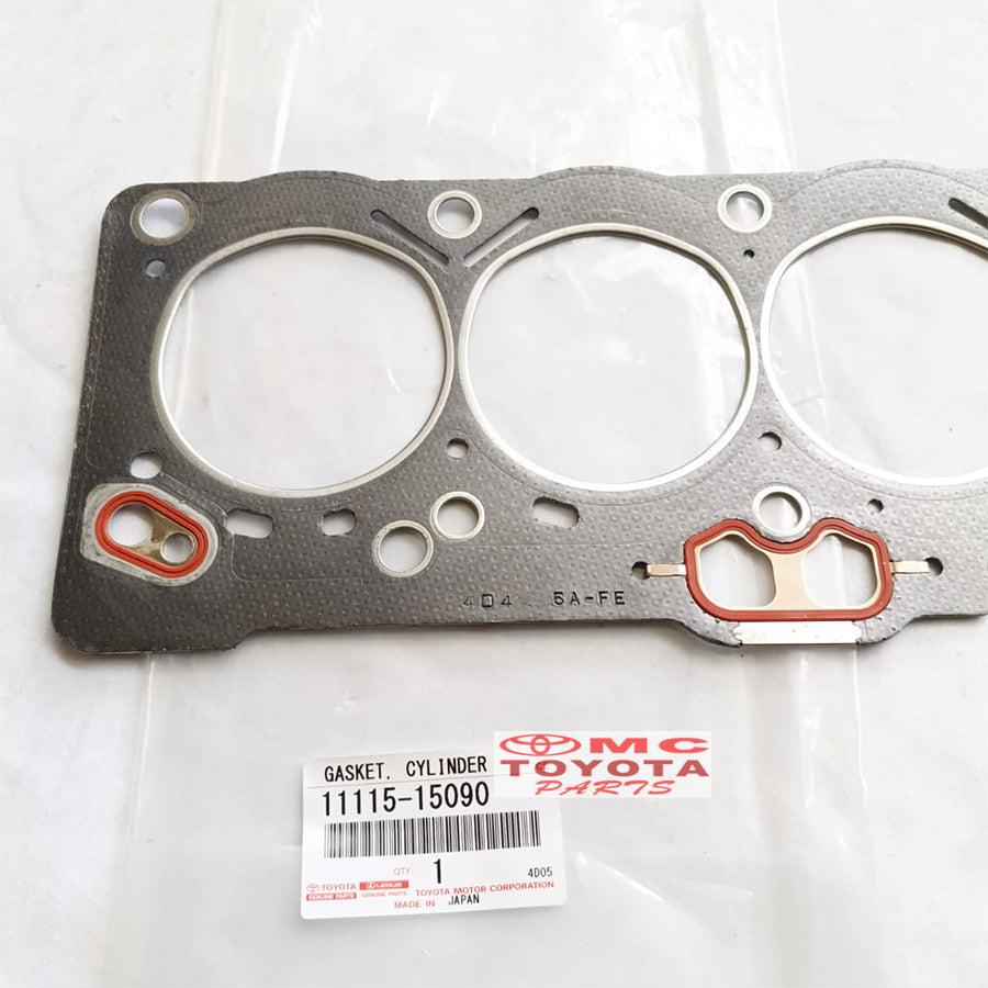 Gasket Packing Cylinder Head Soluna Vios Great Corolla All New AE100 AE110 Original Toyota 11115-15090 Packing Deksel Packing head Paking Gasket Cylinder Head Cilinder Silinder Head Ori