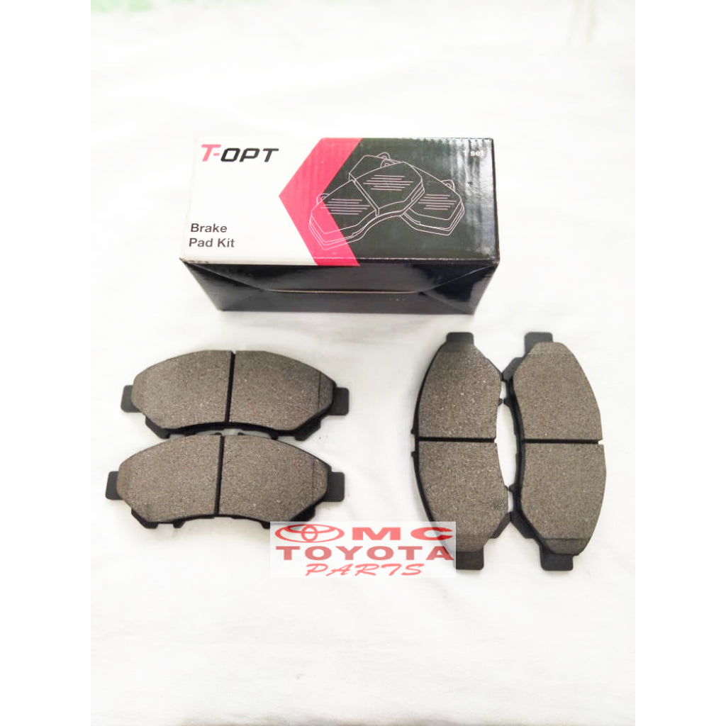 Kampas Rem Depan Toyota All New Rush Terios F 800 2018 Asli ORI Orisinil T-OPT 04465-TT211-8M Genuine Parts