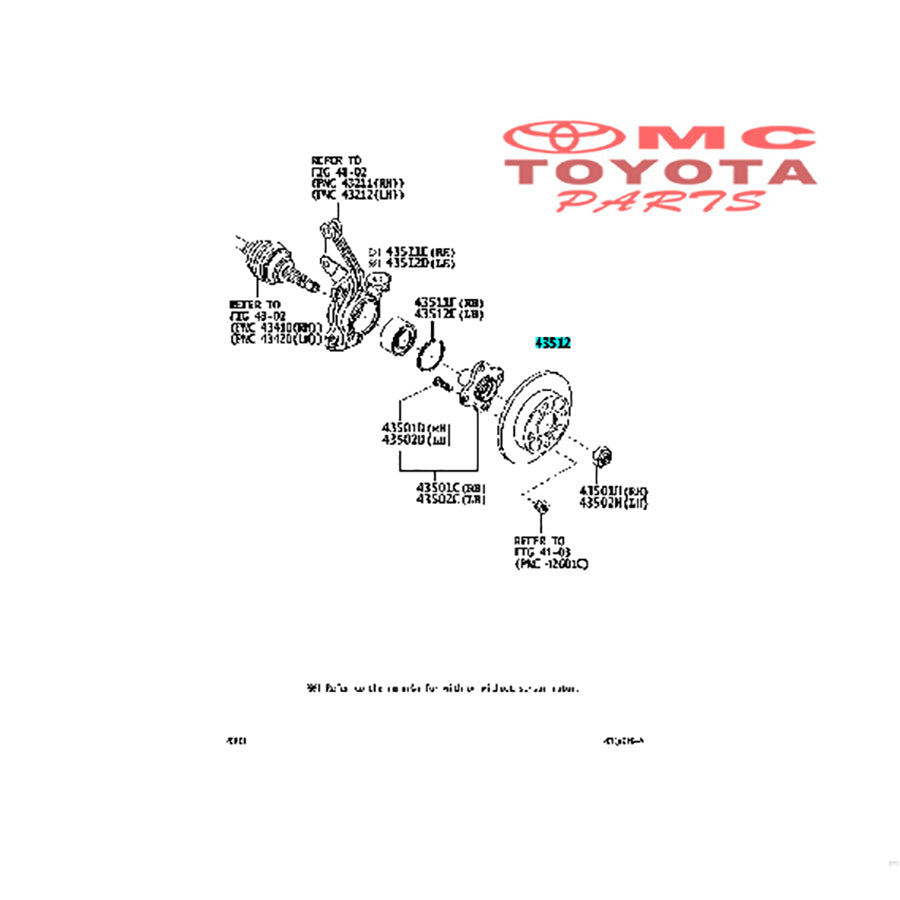 Disc Disk Brake Piringan Cakram Rem Depan Manual Ori Agya Ayla 1000cc 43512-BZ220