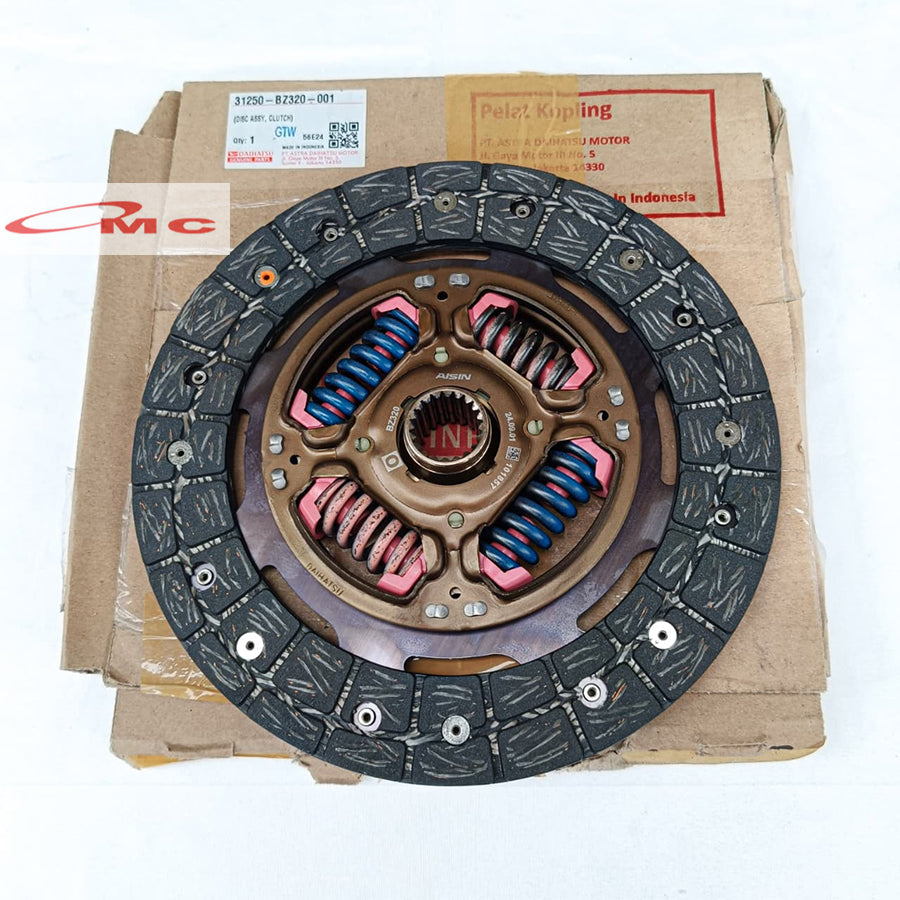Plat Kopling Clutch Disc All New Avanza Xenia Veloz 2022 up Raize Rocky Vios Yaris Original 31250-BZ320-001 Kampas Plat Kopling Kampas Kopling Disc Clutch Disk