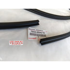 Lis Karet Kaca Depan Moulding Wingshield Vios Gen1 Old Lama Original Toyota 75533-0D040-TH
