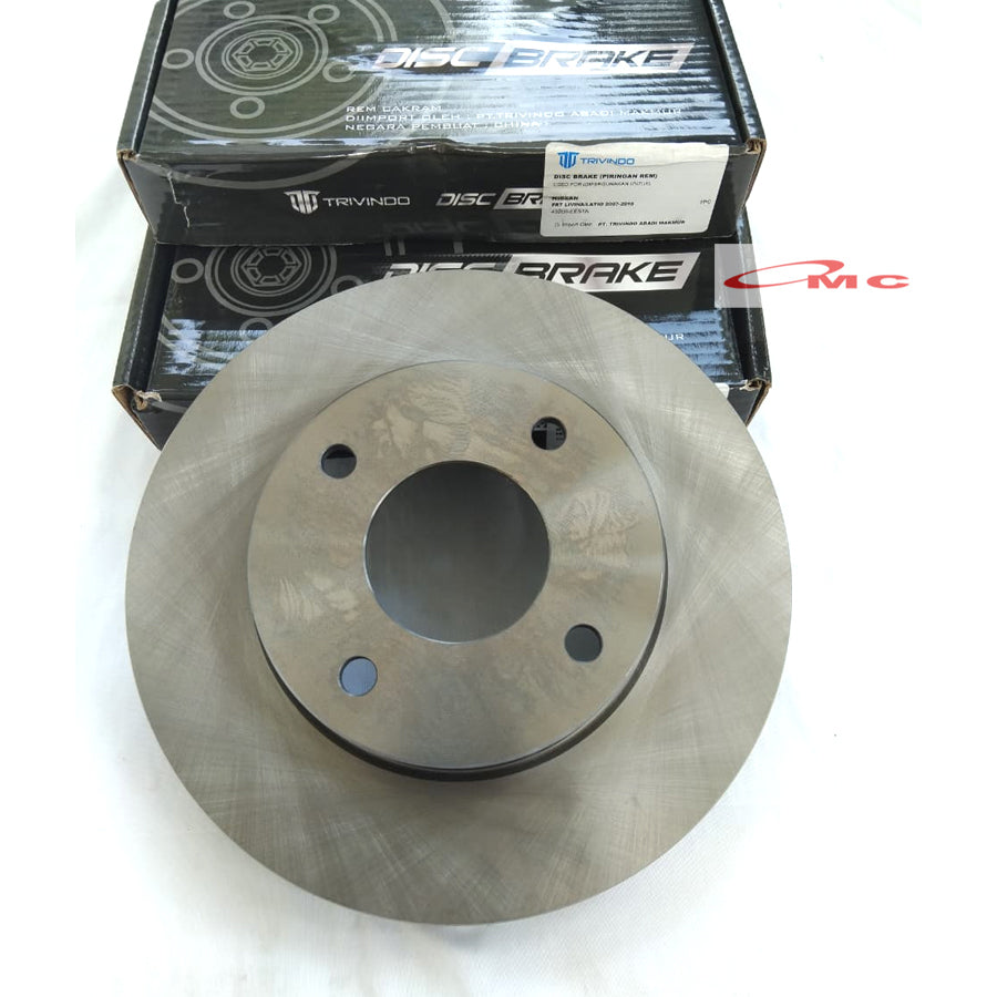 Disc Disk Brake Piringan Rem Depan Nissan Livina Latio 40206-EE51A Original Trivindo