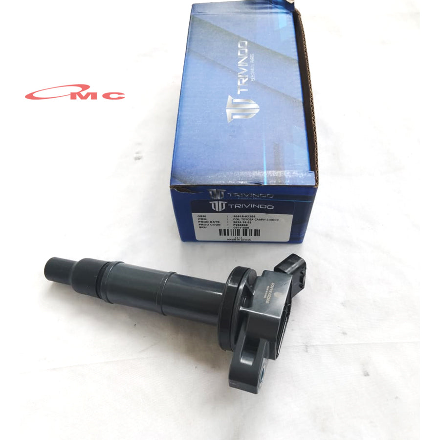 Coil Ignition Busi Camry 2.4 Harrier 2400cc Original Trivindo 90919-02266 Koil Pengapian Ignition Coil 90919-02266-TRV