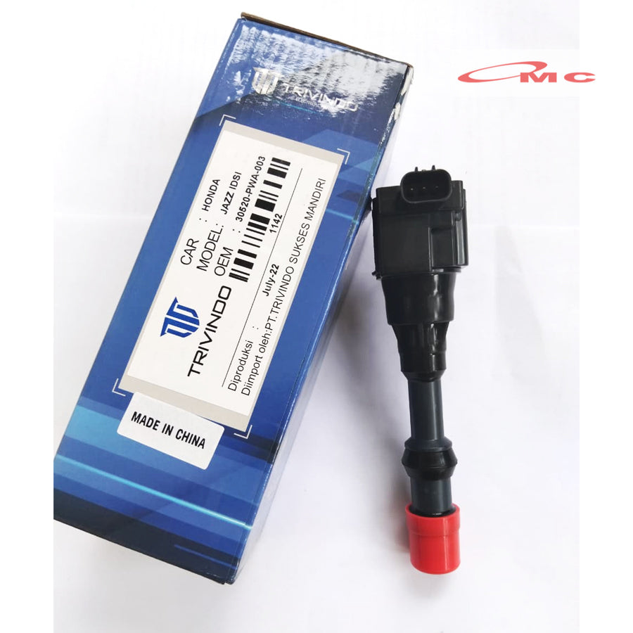 Coil Koil Ignition Busi Honda Jazz GD3 City GD8 IDSI VTEC 30521-PWA-003 30520-PWC-003-TRV 30520-PWA-003-TRV Original Trivindo