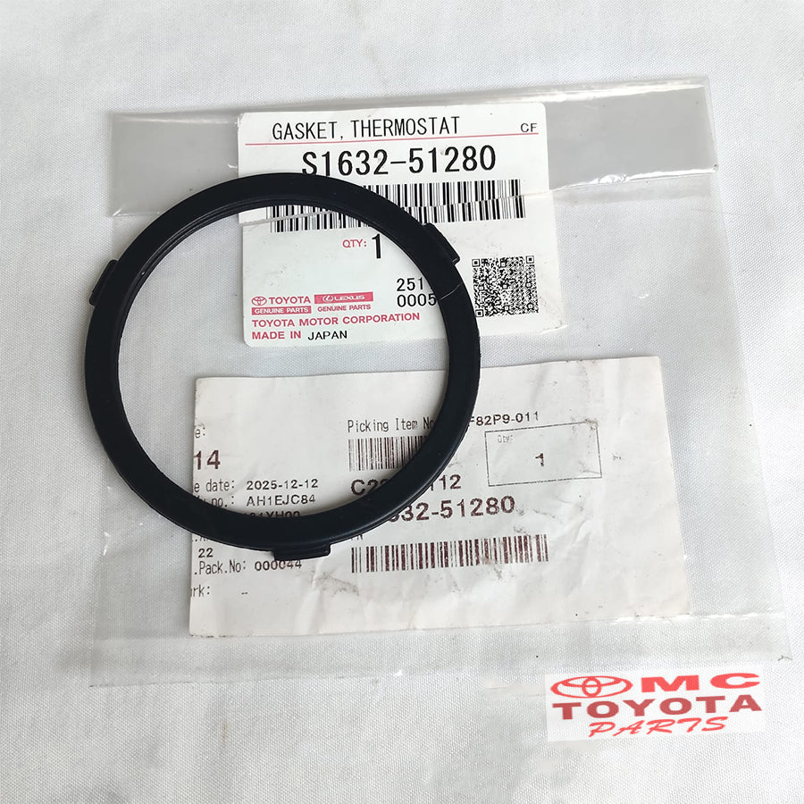 Packing Thermostat / Gasket Thermostat / Seal Thermostat Toyota Dyna Saurus 110 115 125 130 Hino Dutro 110 125 130 Original S1632-51280 Paking Termostat