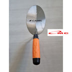 Camel Sendok Semen Bulat Oval 6" Inch Gagang Karet Anti Slip Sendok Acian Alat Adukan Semen Pasir Cetok Tembok Sekop Skop Tanah Plat Baja Sendok Semen Bulat Camel 6 in inch
