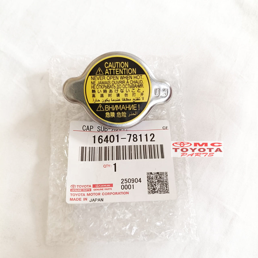 Tutup Radiator Toyota Dyna 110 125 130 140 Hino Dutro 110 125 130 140 Original 16401-78112 Tutup Cap Radiator Kap Radiator 0.9