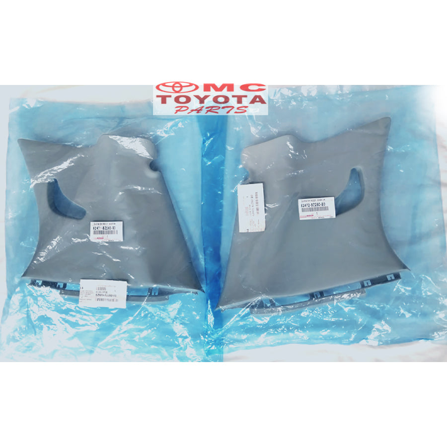 Doortrim Door Trim Quarter Up Bagian Atas Belakang Kanan Kiri Agya Ayla  62471-BZ260-B0 62472-BZ260-B0  Original