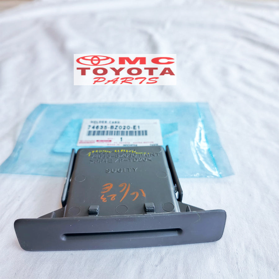 Tempat Kartu Dashbord Card Holder Tempat Kartu e-Toll Avanza Xenia 2007-2011 Original 74635-BZ020-E1 Dashboard