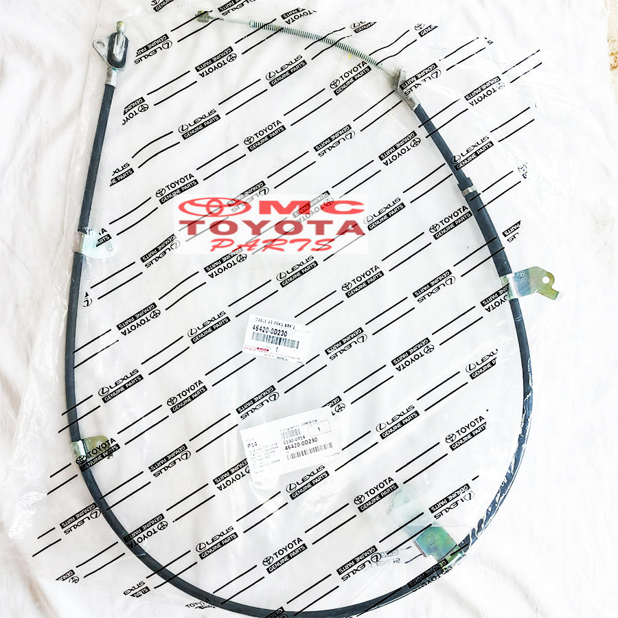 Kabel Rem Tangan Hand Brake Kanan Kiri Toyota Etios Valco Original 46420-0D230 / 46430-0D230