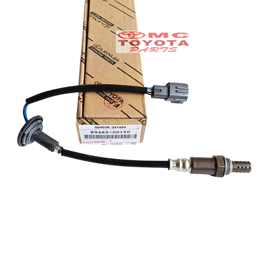 Sensor Oksigen Vios Lama Gen1 2003-2007 Selang Katalis Bagian Bawah Original 89465-0D150 Sensor Oxygen Toyota Vios Old
