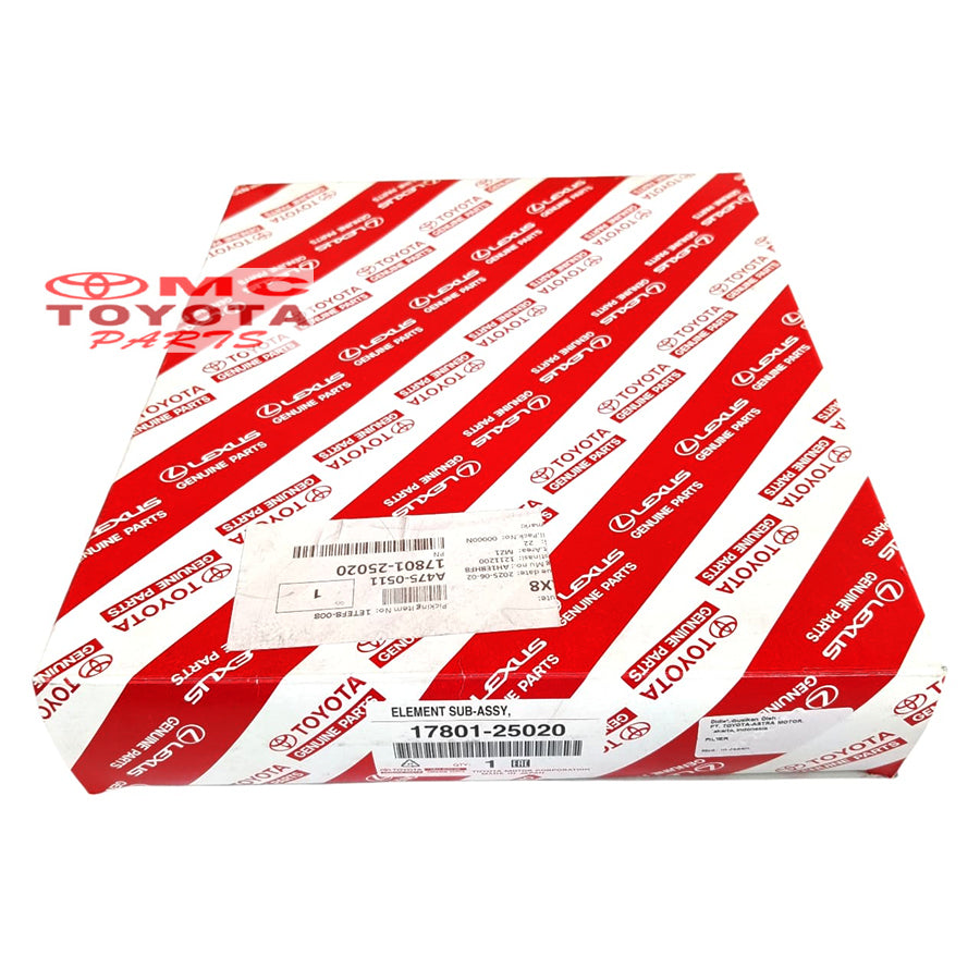 Filter Udara Alphard 2023-up Camry Harrier Yaris GR Lexus Rav4 Original Toyota 17801-25020 Element Air Filter Saringan Udara Air Cleaner