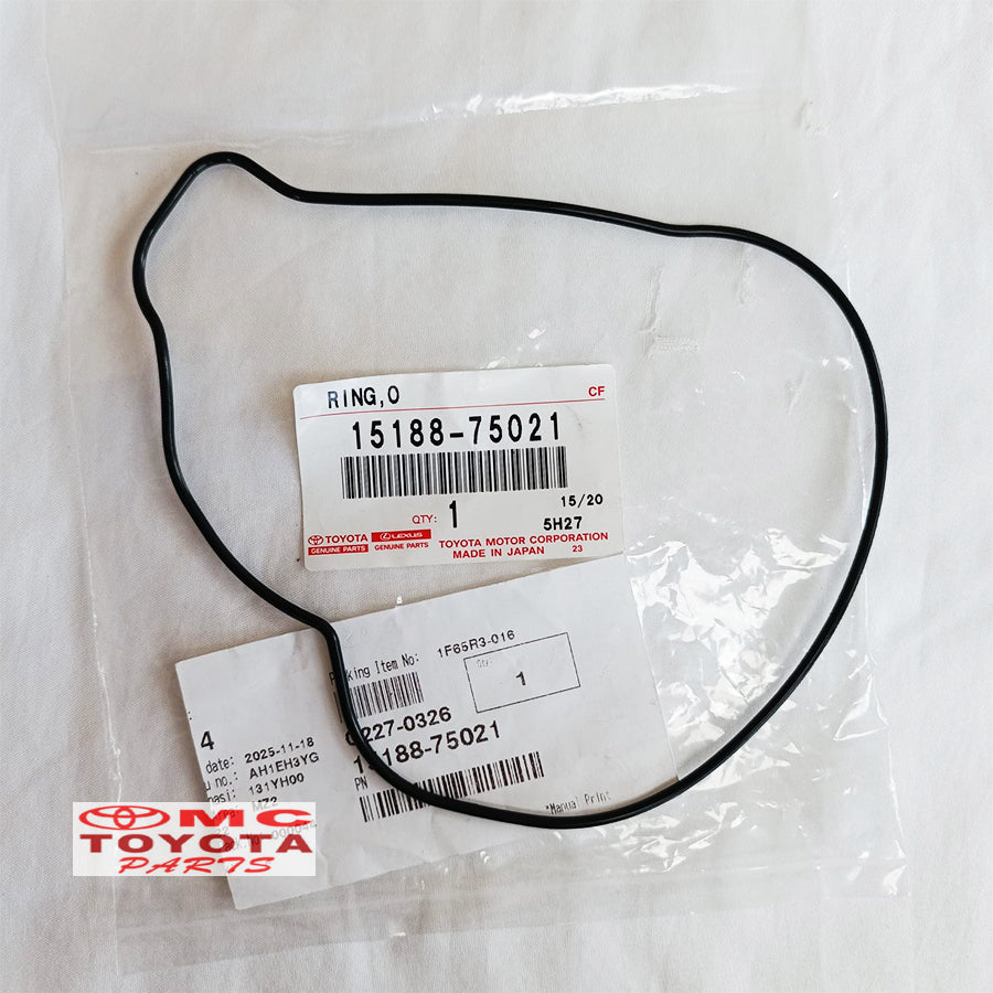 Oring Pompa Oli Kijang Krista Efi 2.0 2000cc 1RZ Original Toyota 15188-75021 Oil Pump O ring