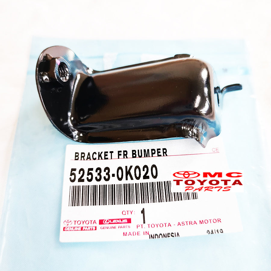 Breket Braket Bracket Front Bumper Retainer Depan Toyota Kijang Innova 2004-2011 Original 52533-0K020