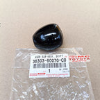 Shift Knop Knob Tuas 4WD 4x4 Toyota Landcruiser Hardtop FJ40 BJ40 Original Hitam Glossy 36303-60070-C0 Knob Knop TC Transfer Case Handle 4x4 Knob Tuas Gardan 4x4 Land Cruiser Hardtop 2F FJ BJ Ori