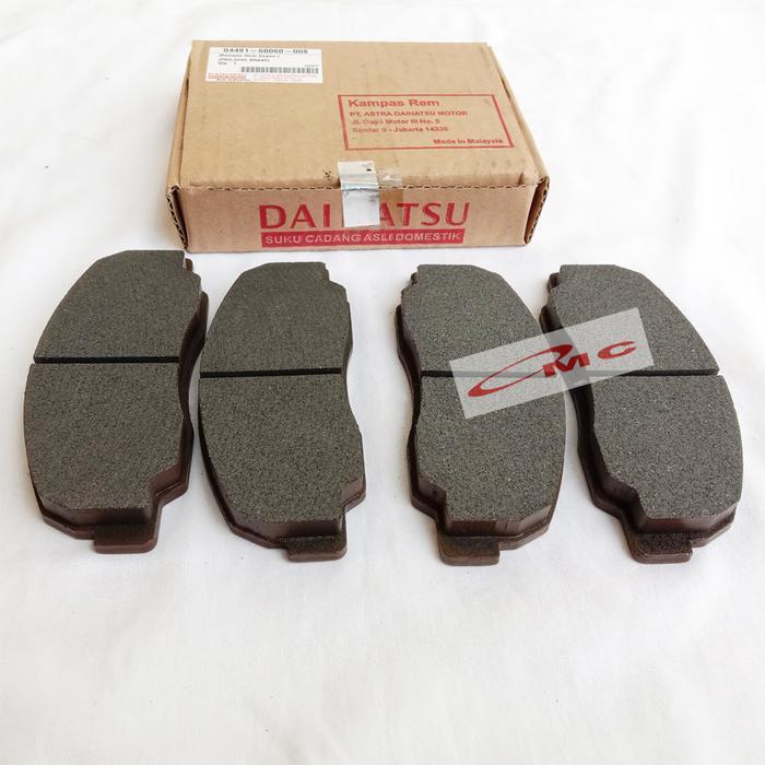 Brake Pad Kampas Rem Depan FEROZA F62 TAFT F70 ORI Daihatsu Genuine Parts 04491-60060-008