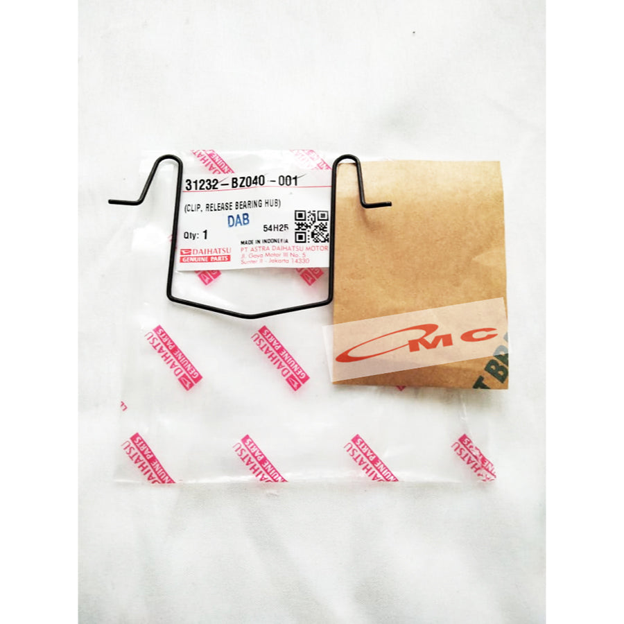Kawat Drag Dek Laher Clip Clutch Release Bearing ORI Avanza RUSH Calya Agya Xenia Terios Sigra Ayla Grandmax Luxio Original Daihatsu Genuine Parts 31232-BZ040-001
