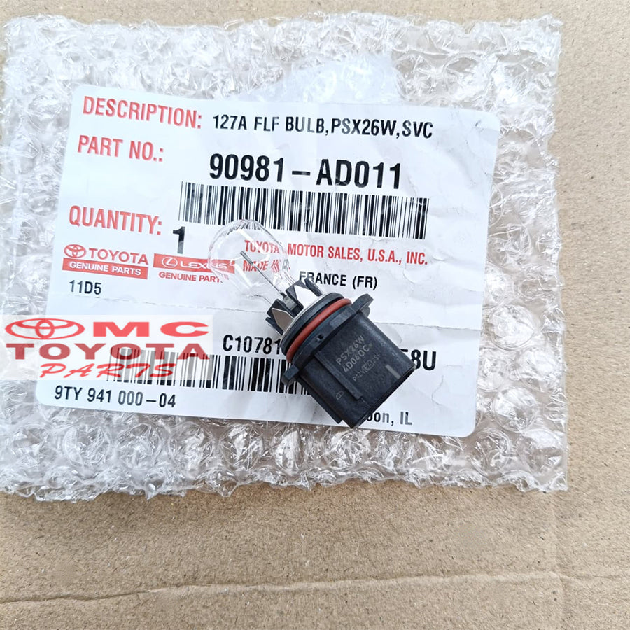Bohlam Foglamp Hiace Commuter Original Toyota 90981-AD011 Bohlamp Bolam Lampu Foglam Lamp Bulb New Hiace Ori