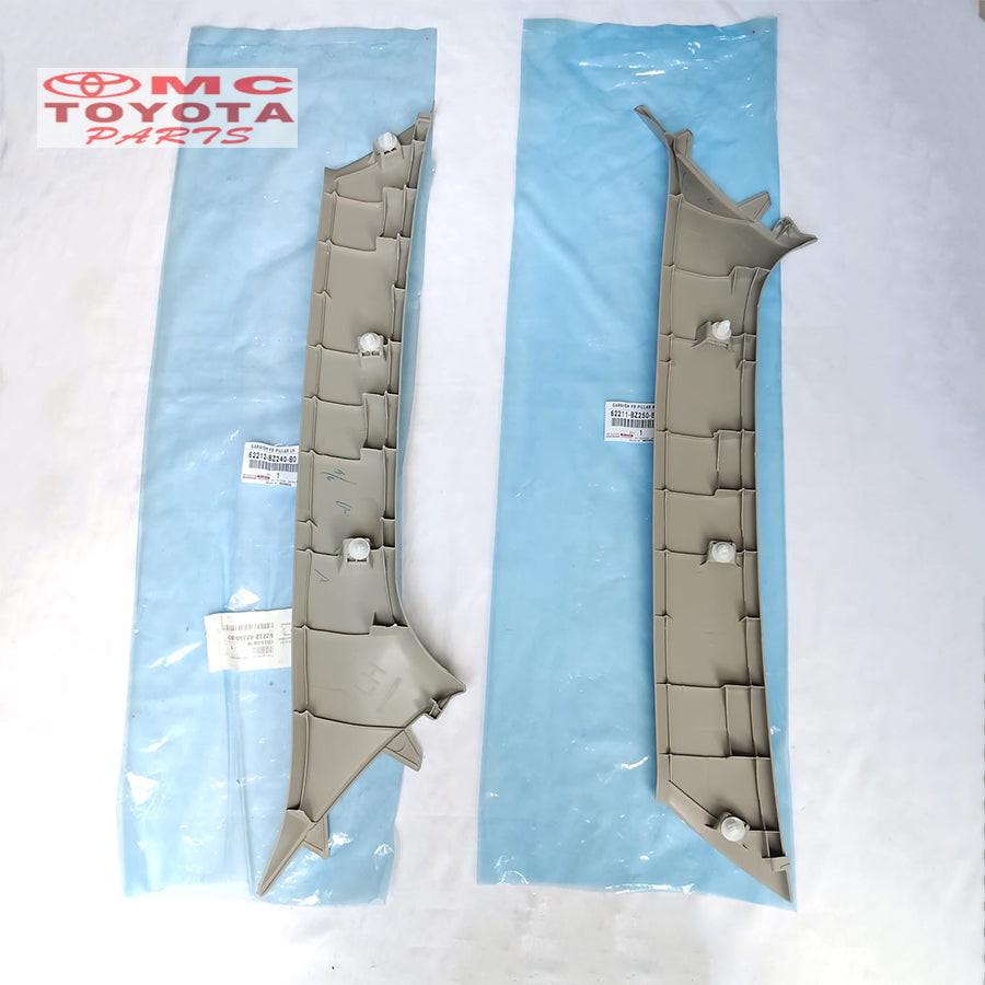Garnis Pilar Cover Tiang Pilar Kaca Depan 1set Kanan Kiri Calya Sigra Original 62211-BZ250-B0 62212-BZ240-B0