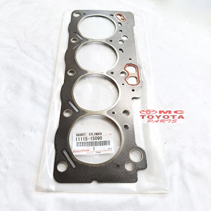 Gasket Packing Cylinder Head Soluna Vios Great Corolla All New AE100 AE110 Original Toyota 11115-15090 Packing Deksel Packing head Paking Gasket Cylinder Head Cilinder Silinder Head Ori