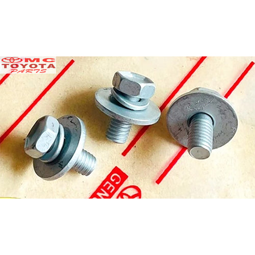 Baut Engsel Washer Dyna BU303 Universal Seat Mur Kecil & Flexible Original Toyota 90119-06442 Bolt Washer