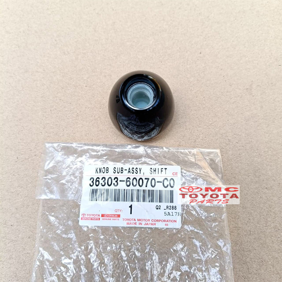 Shift Knop Knob Tuas 4WD 4x4 Toyota Landcruiser Hardtop FJ40 BJ40 Original Hitam Glossy 36303-60070-C0 Knob Knop TC Transfer Case Handle 4x4 Knob Tuas Gardan 4x4 Land Cruiser Hardtop 2F FJ BJ Ori
