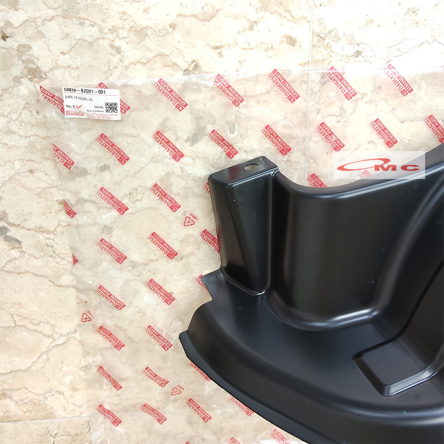 Liner Fender Front Depan Kanan Kiri Spakboard PickUp Daihatsu Grand Max LUXIO 1500 53875-BZ091-001  53876-BZ091-001