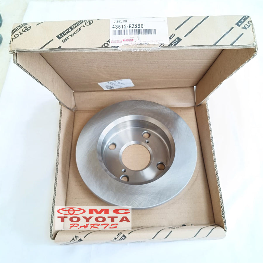 Disc Disk Brake Piringan Cakram Rem Depan Manual Ori Agya Ayla 1000cc 43512-BZ220
