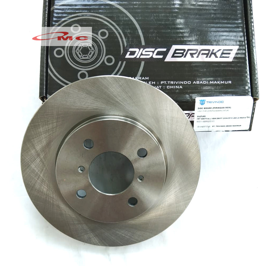 Disc Disk Brake Piringan Rem Depan Suzuki Swift Splash 55311-58M50 Original Trivindo
