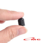 Tutup Pentil Ban Mobil Sepeda Motor Universal Nitrogen Bahan Plastik Hitam Tire Valve Cap Kap Penutup Pentil Ban