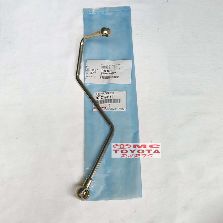 Pipa Oli Oil Turbo Inlet Toyota Dyna 110 130 12 Volt Hino Dutro 110 130 12 Volt Original 15407-78110
