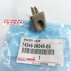 Dudukan Klip Holder Sunvisor Tahanan Cahaya Fortuner Innova 74348-0K040-E0 Original Toyota