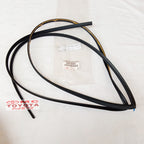 List lis Moulding Karet Kaca Depan Yaris Bakpao 2006-2013 Original Toyota 75531-0D010